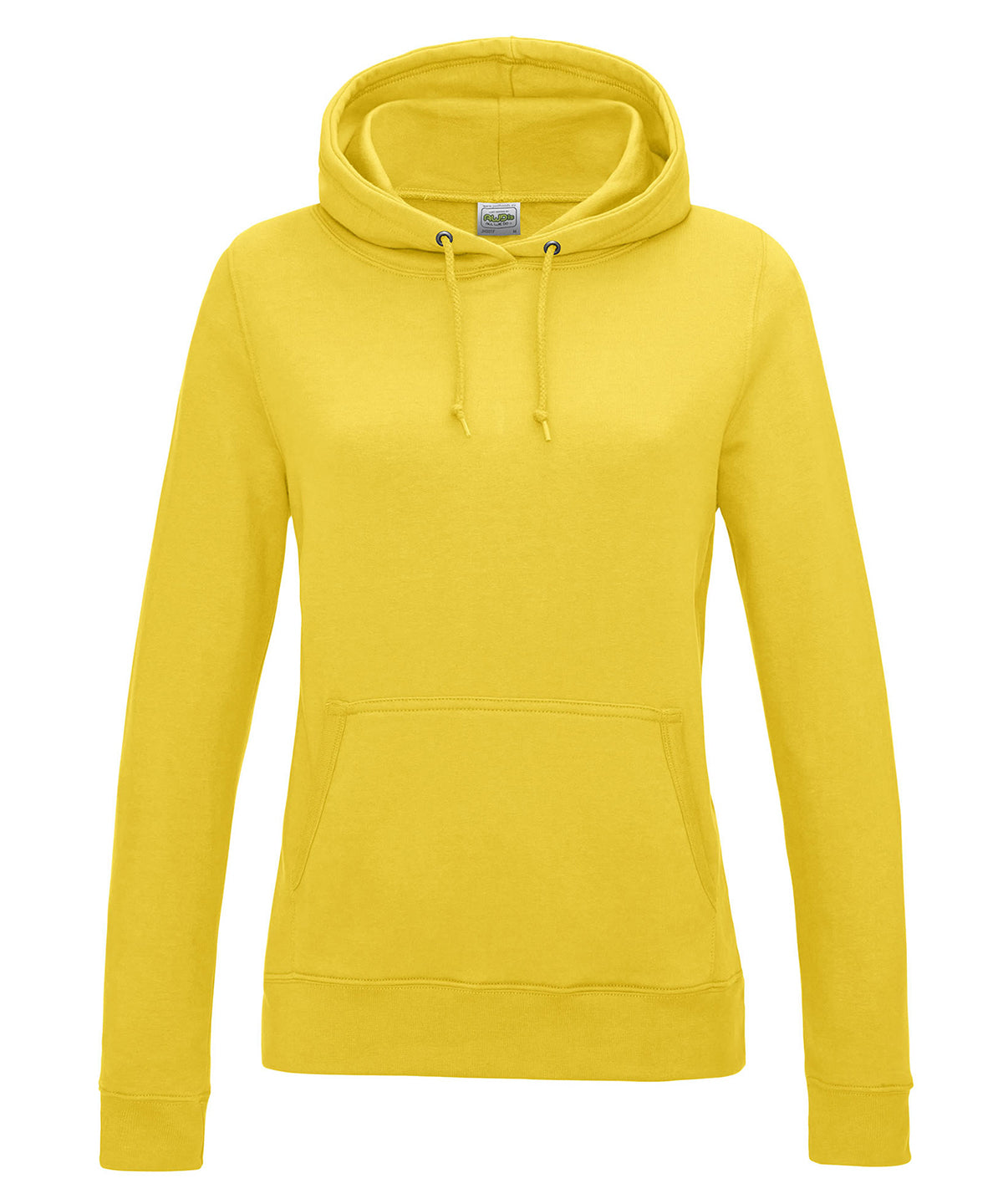 Personalised Hoodies - Black AWDis Just Hoods Women's College Hoodie