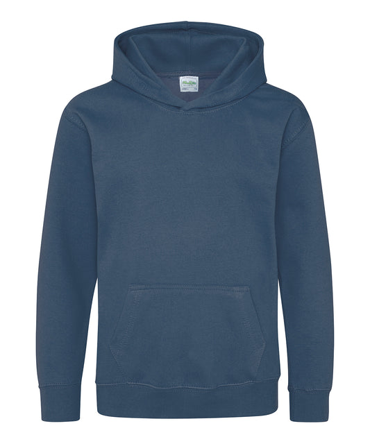 Personalised Hoodies - Dark Blue AWDis Just Hoods Kids hoodie