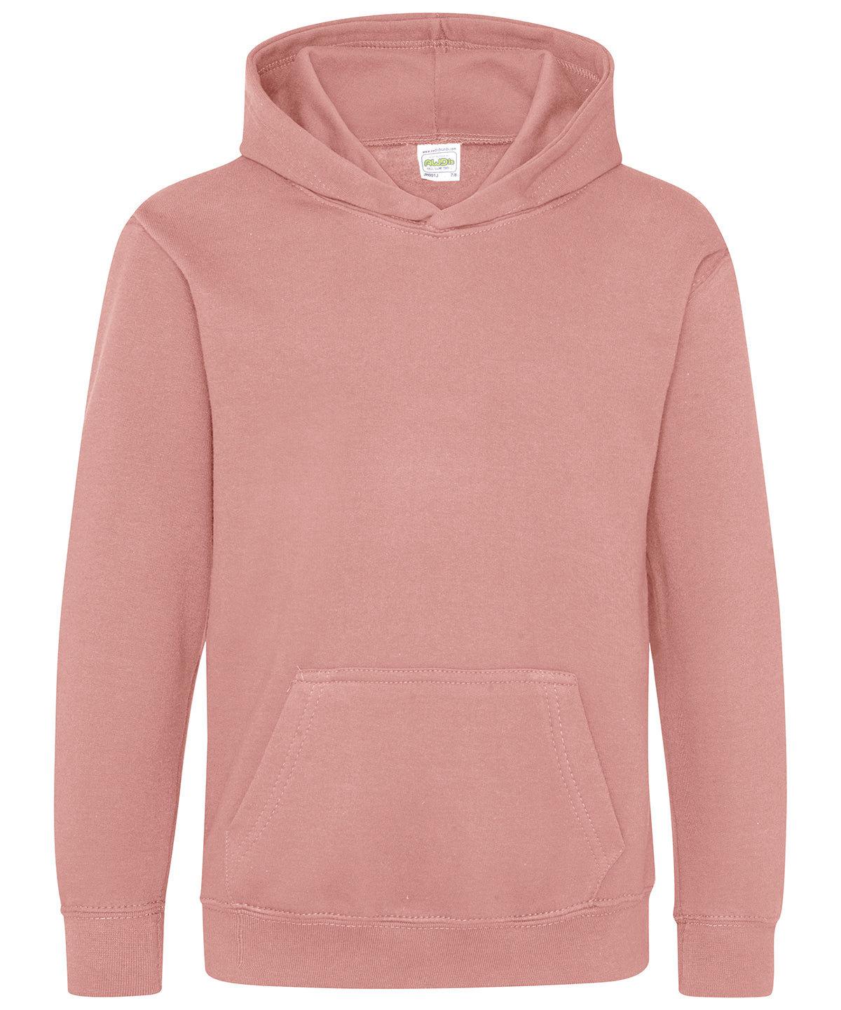 Personalised Hoodies - White AWDis Just Hoods Kids hoodie