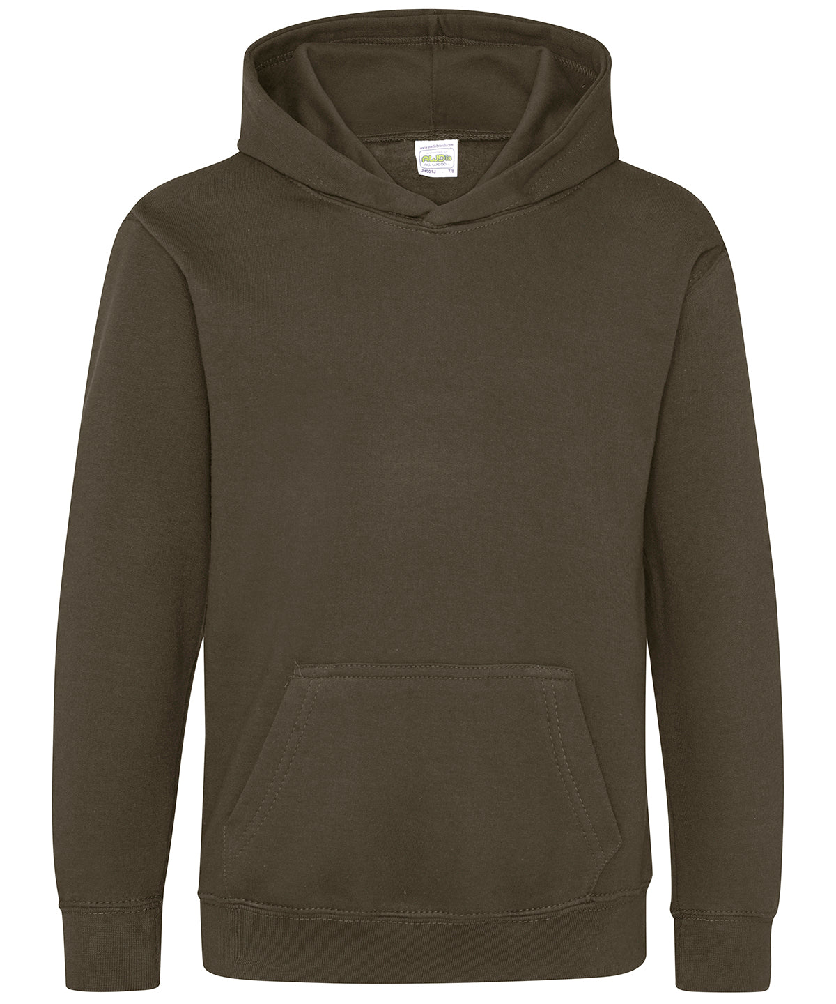 Personalised Hoodies - Bottle AWDis Just Hoods Kids hoodie