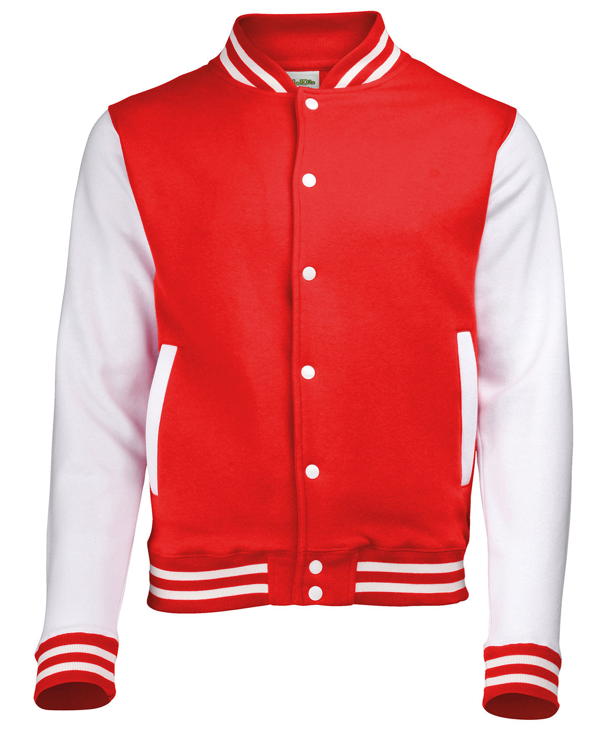 Personalised Jackets - Burgundy AWDis Just Hoods Varsity jacket