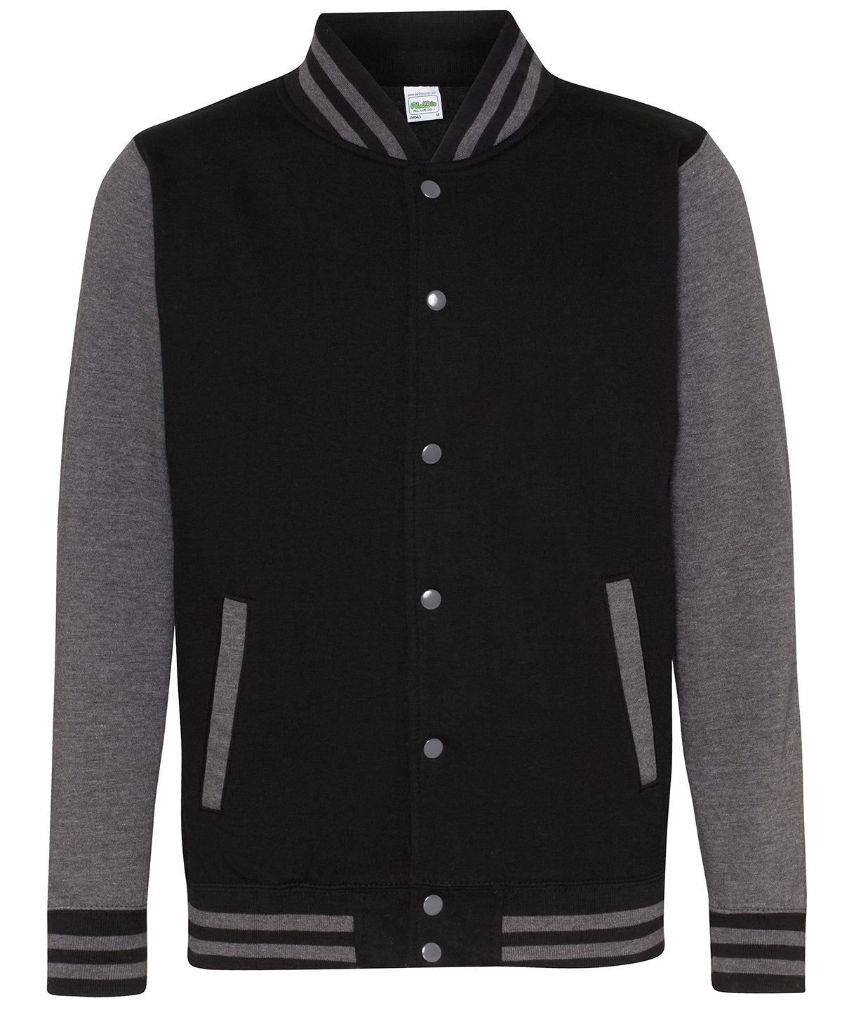 Personalised Jackets - Burgundy AWDis Just Hoods Varsity jacket