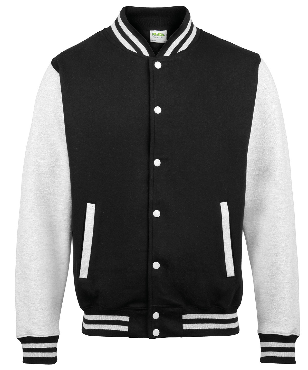 Personalised Jackets - Burgundy AWDis Just Hoods Varsity jacket