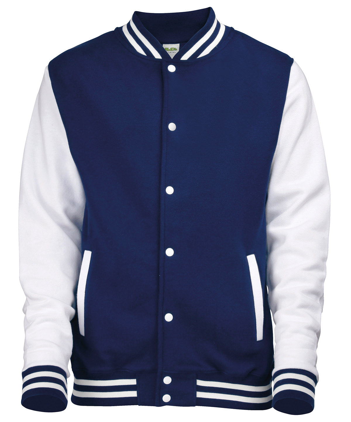 Personalised Jackets - Mid Red AWDis Just Hoods Varsity jacket