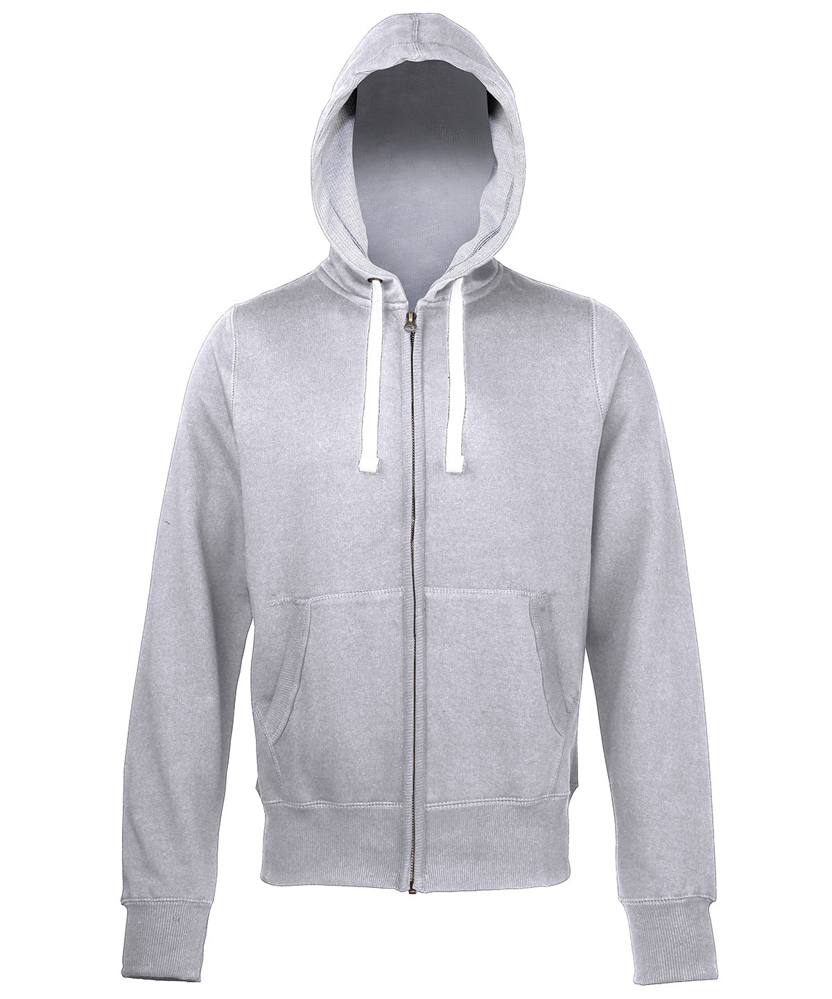 Personalised Hoodies - Dark Grey AWDis Just Hoods Chunky zoodie