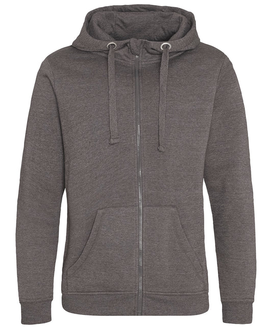 Personalised Hoodies - AWDis Just Hoods Heavyweight zoodie