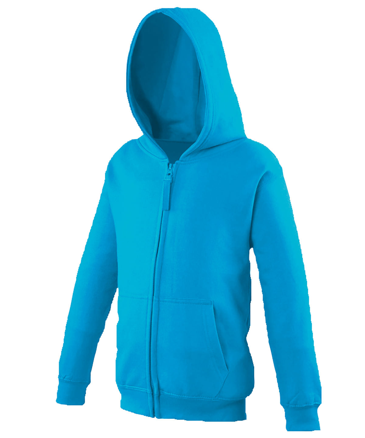 Personalised Hoodies - Light Pink AWDis Just Hoods Kids zoodie
