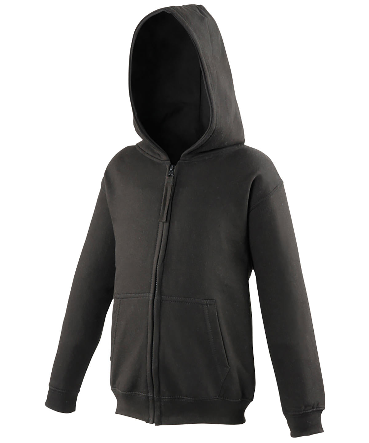 Personalised Hoodies - Burgundy AWDis Just Hoods Kids zoodie
