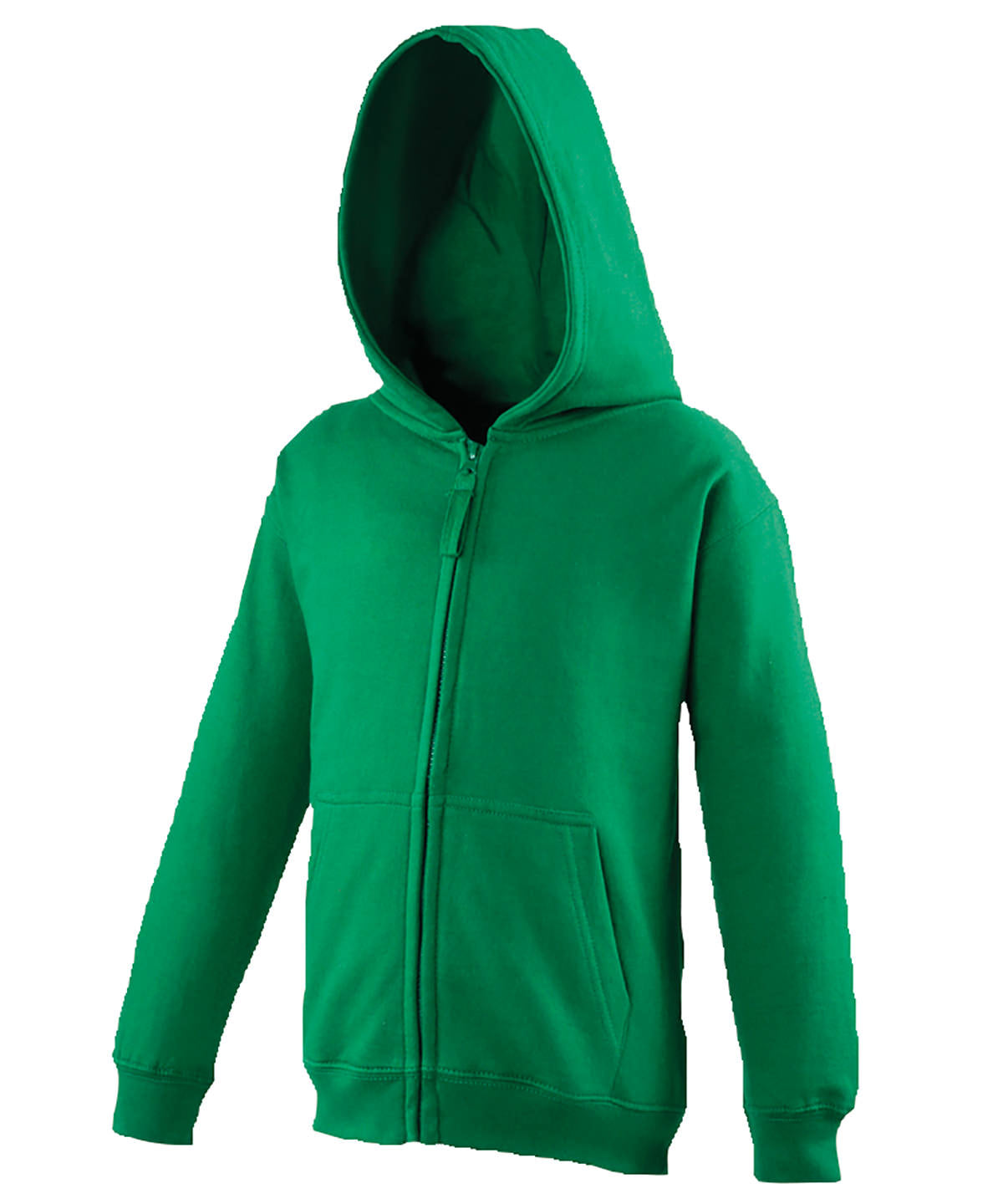 Personalised Hoodies - Burgundy AWDis Just Hoods Kids zoodie