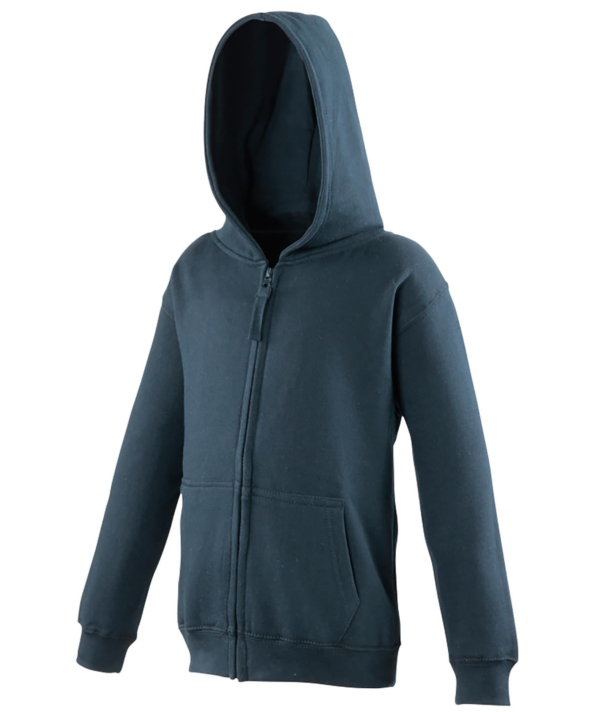 Personalised Hoodies - Burgundy AWDis Just Hoods Kids zoodie