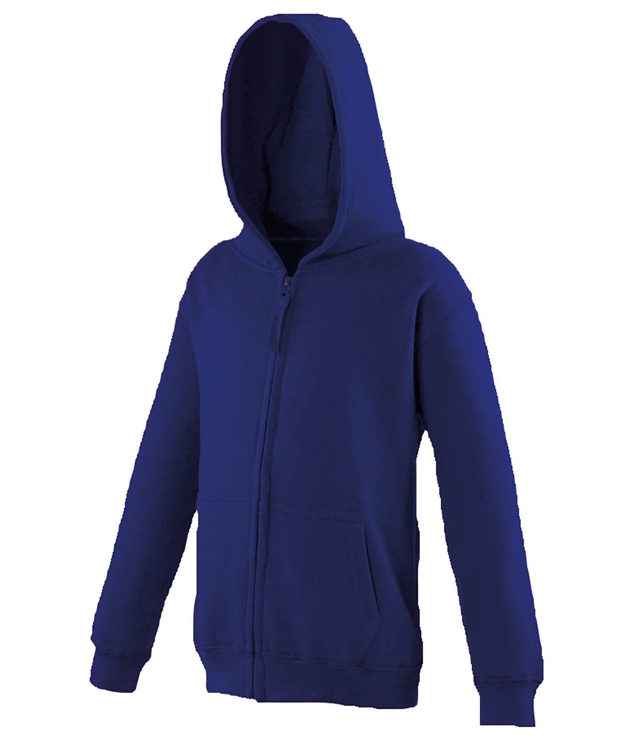 Personalised Hoodies - Burgundy AWDis Just Hoods Kids zoodie