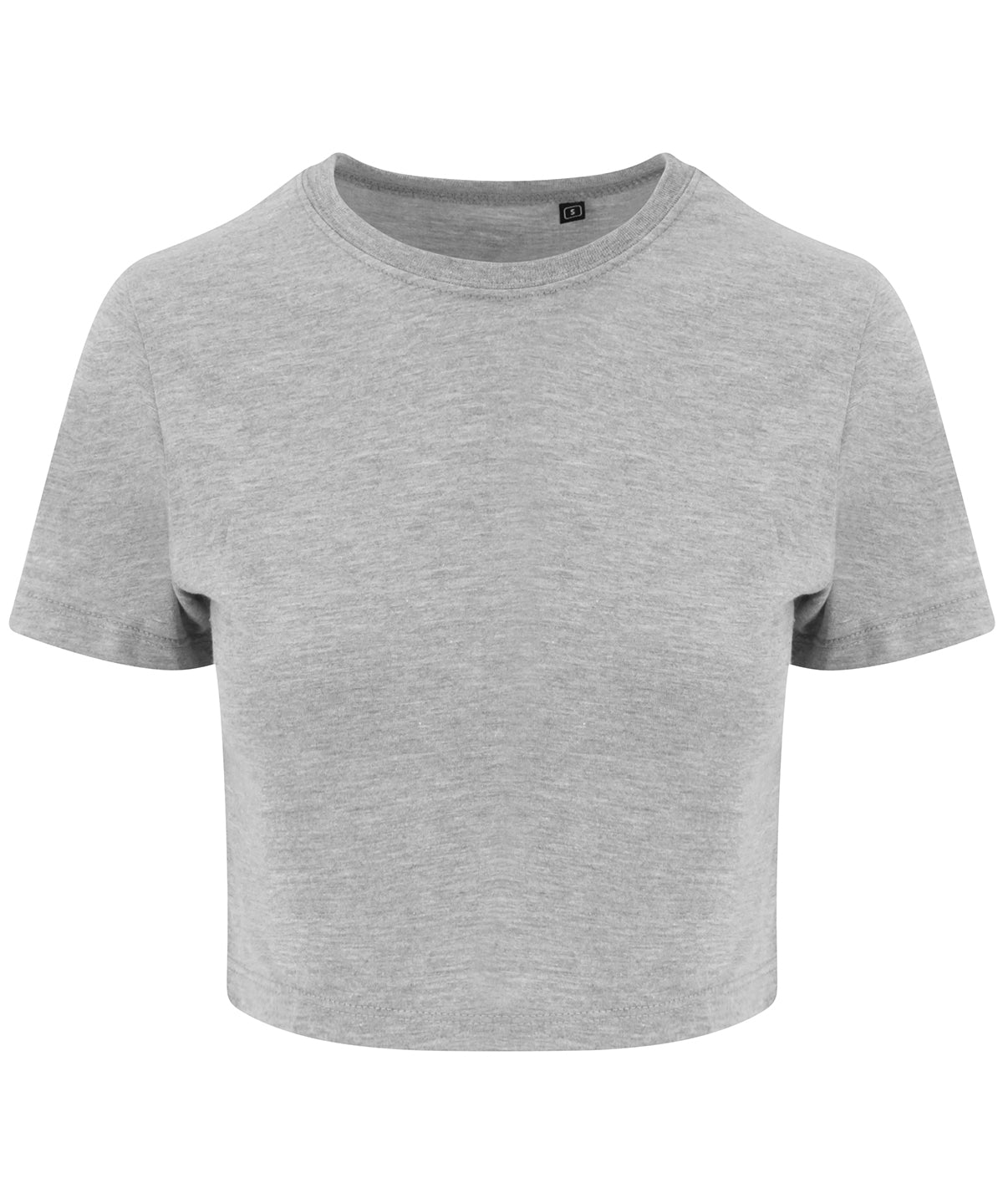 Personalised T-Shirts - Black AWDis Just T's Women's triblend cropped T