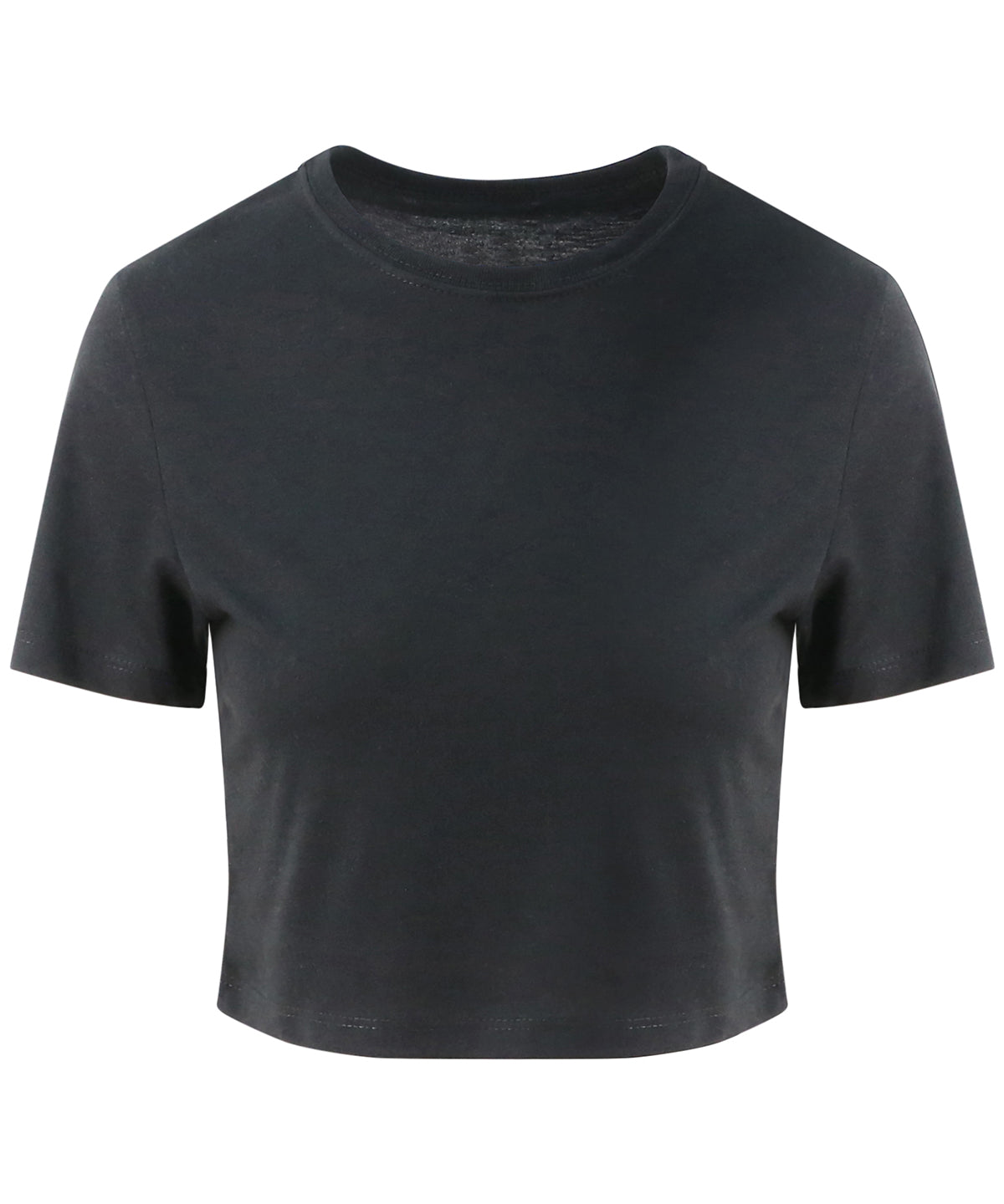 Personalised T-Shirts - Black AWDis Just T's Women's triblend cropped T