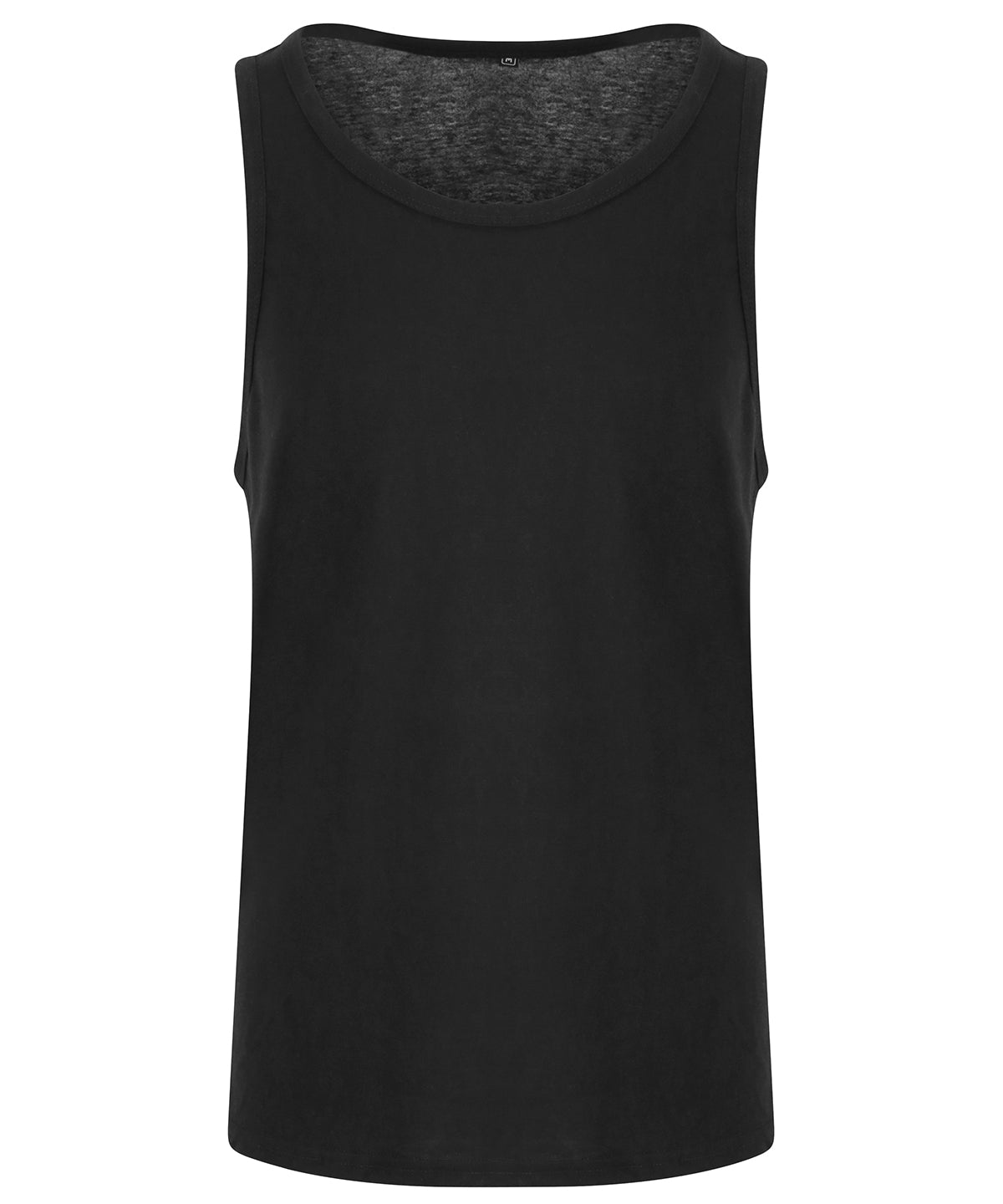 Personalised Vests - Black AWDis Just T's Triblend vest