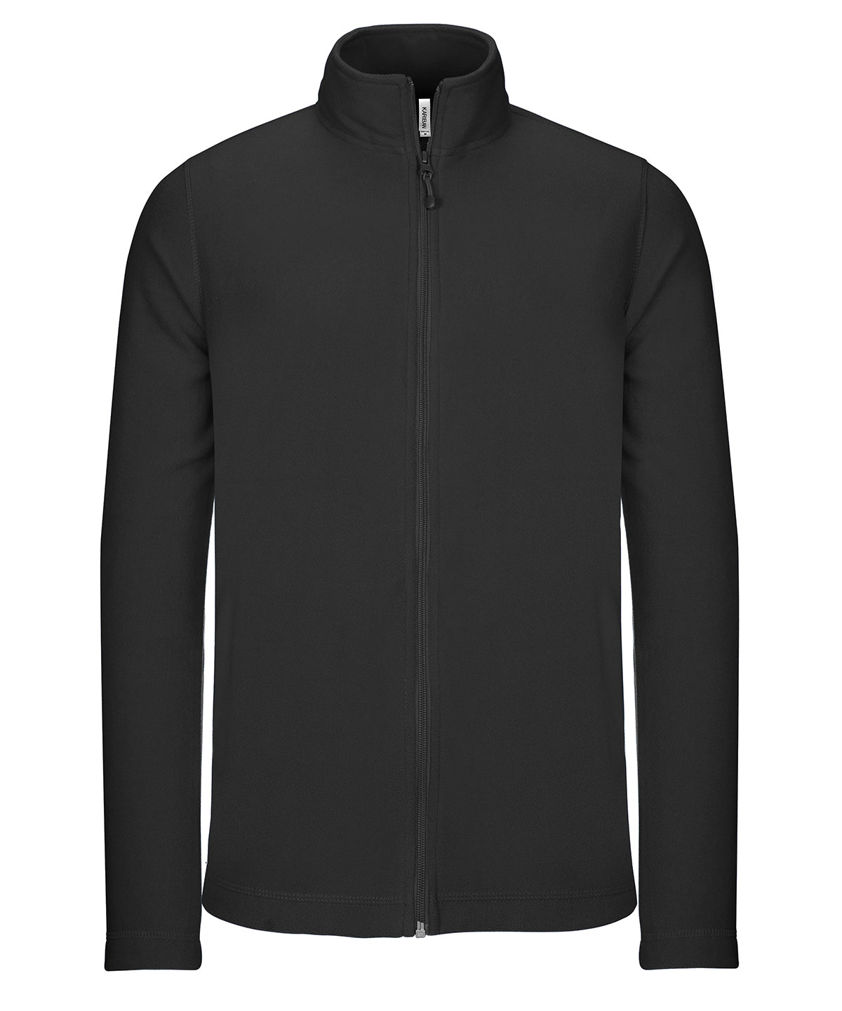 Personalised Jackets - Black Kariban Full-zip microfleece jacket