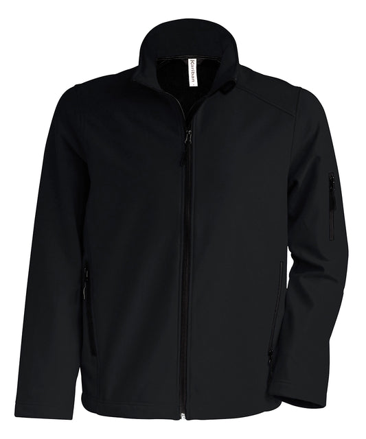 Personalised Jackets - Black Kariban Softshell jacket