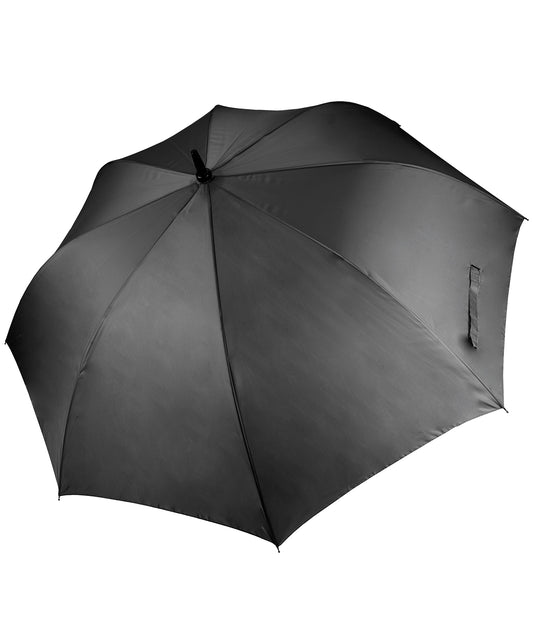 Personalised Umbrellas - Black KiMood Large golf umbrella