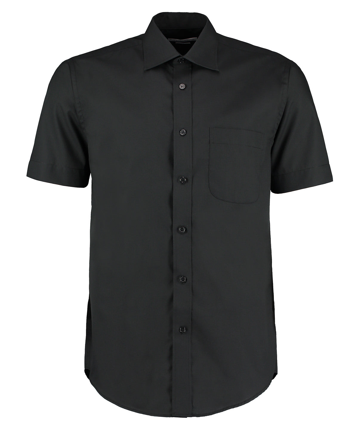 Personalised Shirts - Black Kustom Kit Business shirt short-sleeved (classic fit)