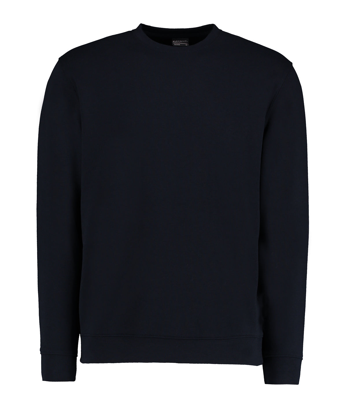 Personalised Sweatshirts - Black Kustom Kit Klassic sweatshirt Superwash® 60°C long sleeve (regular fit)