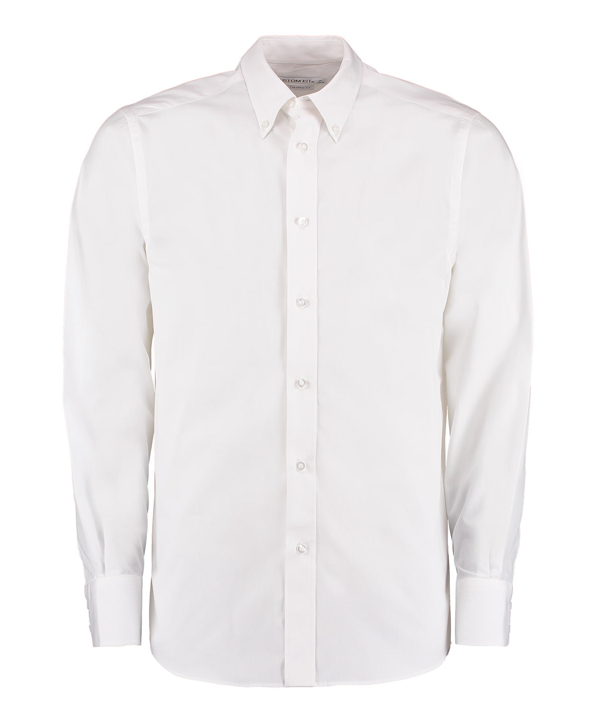Personalised Shirts - Black Kustom Kit City business shirt long-sleeved (tailored fit)