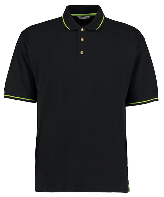 Personalised Polo Shirts - Black Kustom Kit St Mellion polo (classic fit)