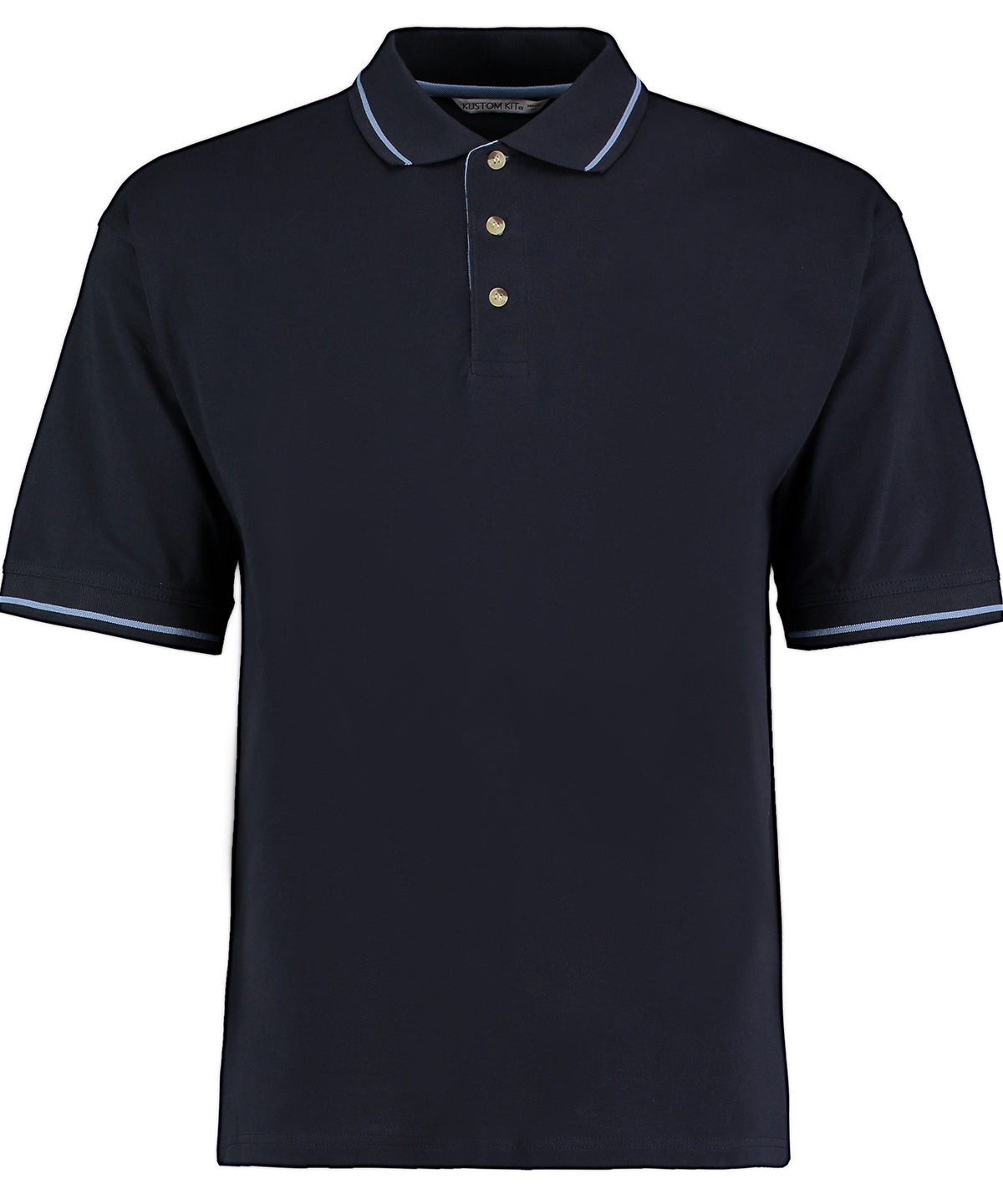 Personalised Polo Shirts - Black Kustom Kit St Mellion polo (classic fit)