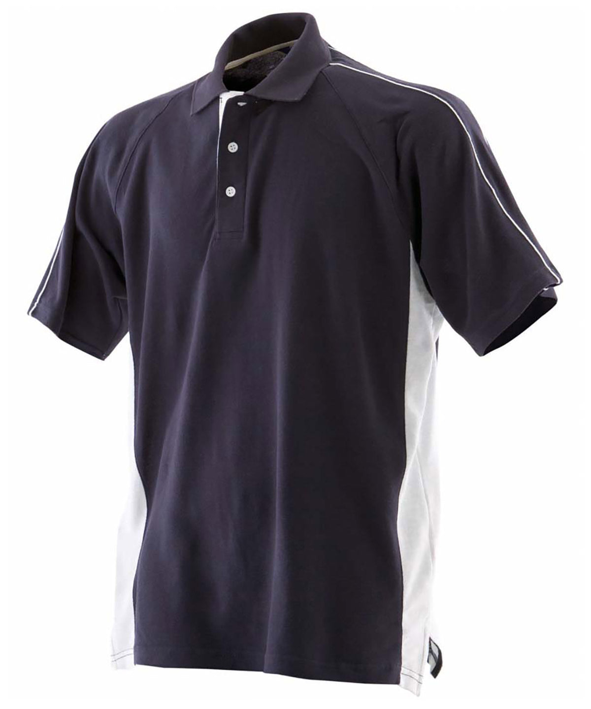 Personalised Polo Shirts - Black Finden & Hales Sports polo