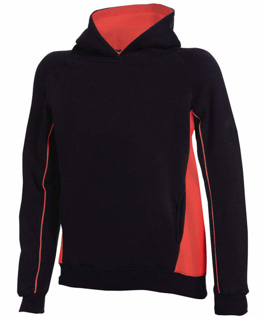 Personalised Hoodies - Black Finden & Hales Kids pullover hoodie