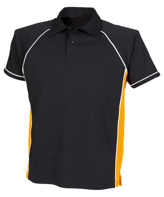 Personalised Polos - Finden & Hales Kids piped performance polo