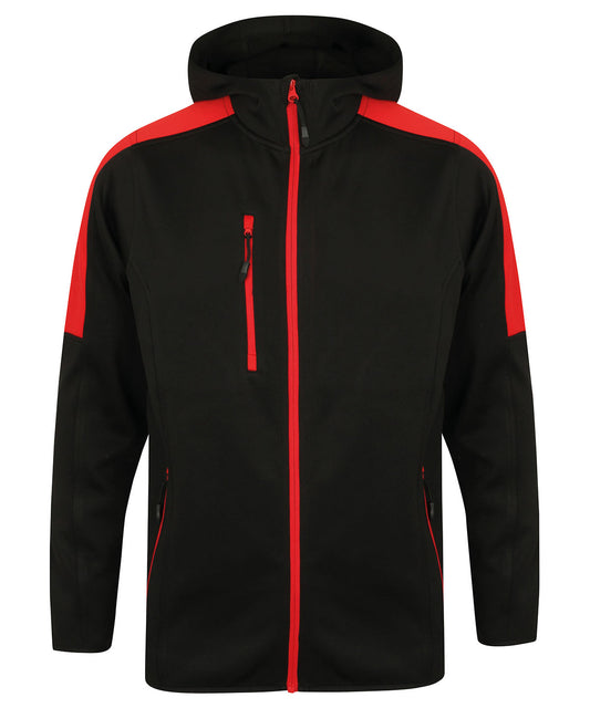 Personalised Jackets - Black Finden & Hales Active softshell jacket