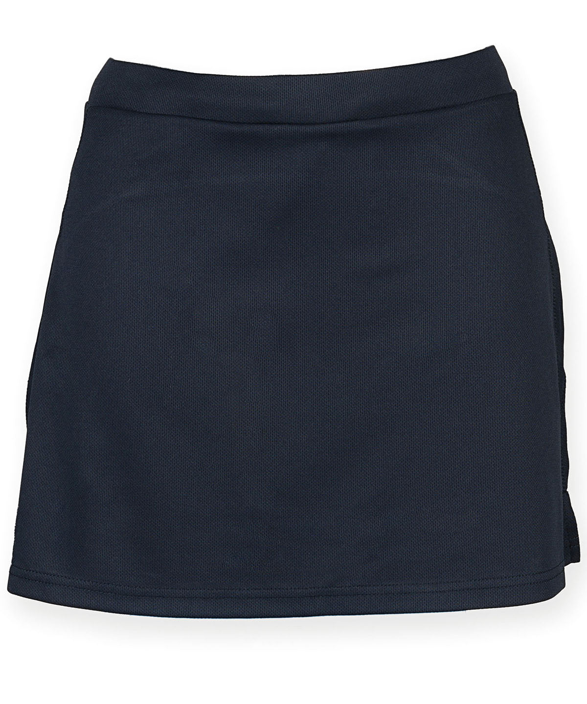 Personalised Skorts - Black Finden & Hales Women's skort with wicking finish