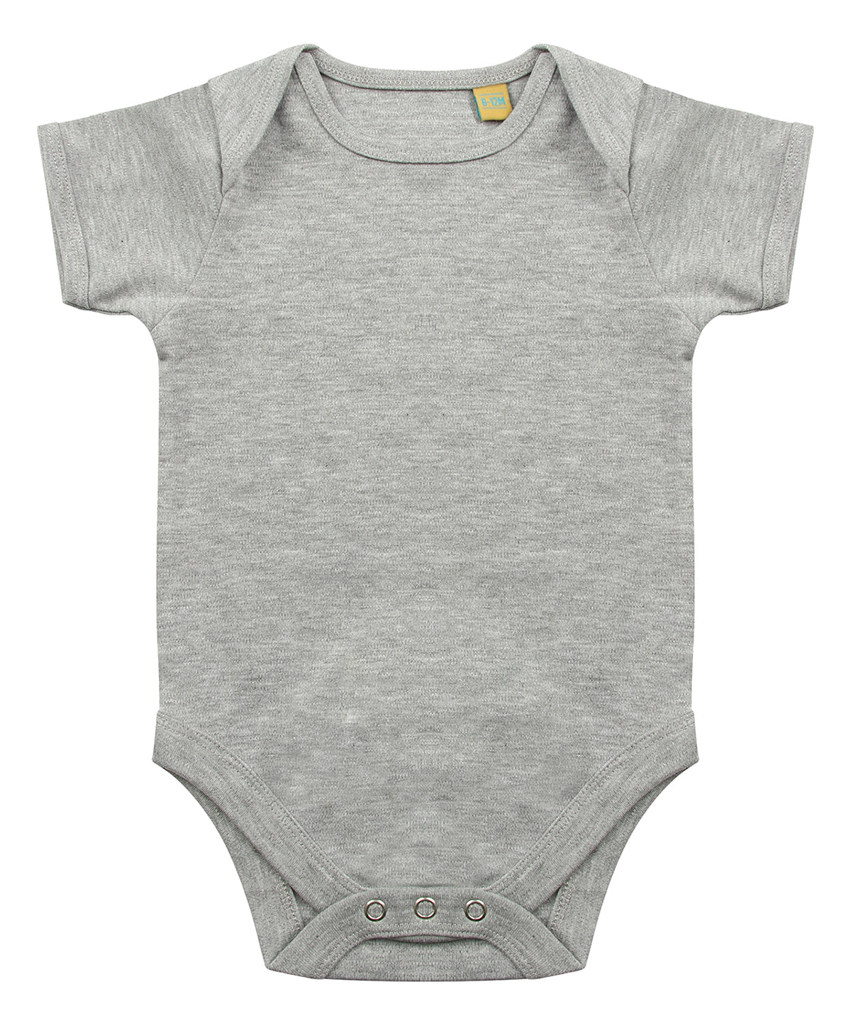 Personalised Bodysuits - Black Larkwood Short-sleeved bodysuit with envelope neck opening