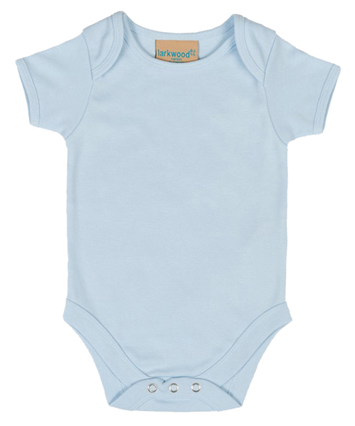 Personalised Bodysuits - Fuchsia Larkwood Short-sleeved bodysuit with envelope neck opening