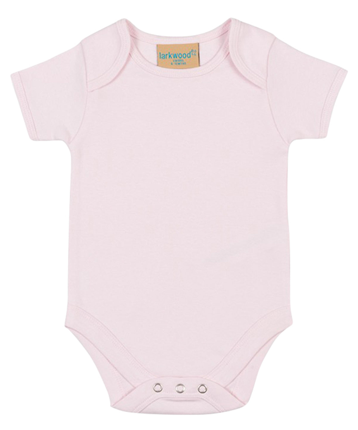 Personalised Bodysuits - Fuchsia Larkwood Short-sleeved bodysuit with envelope neck opening