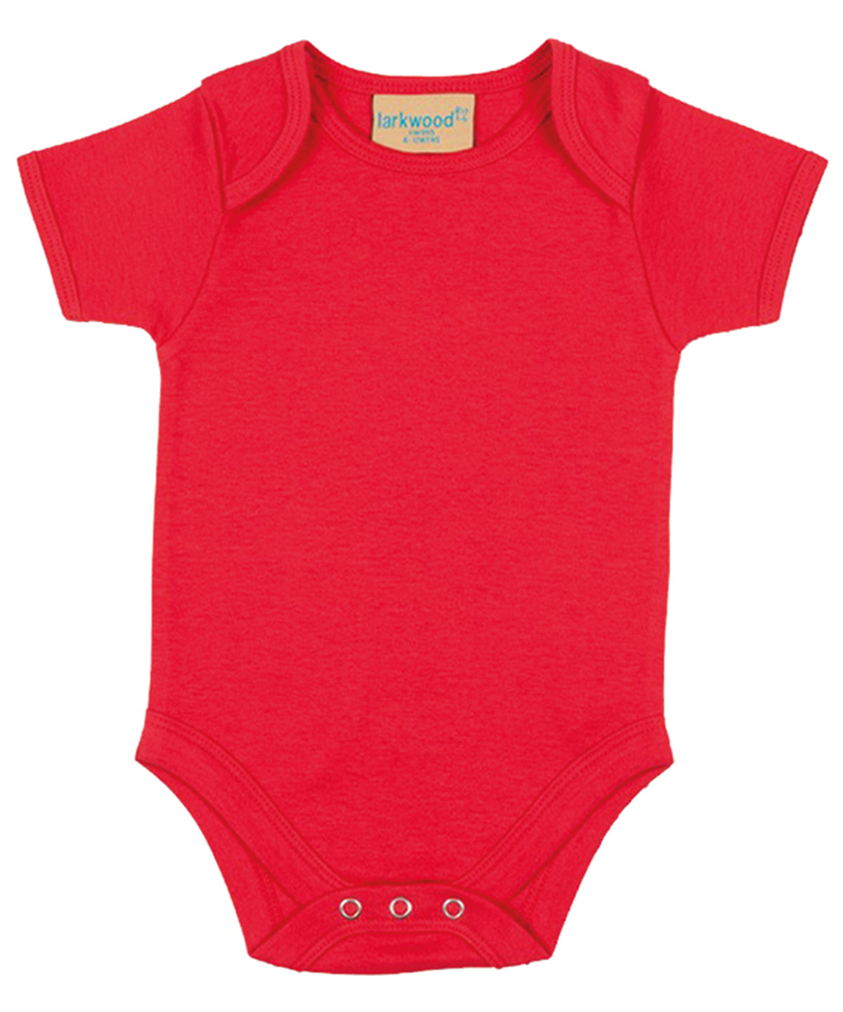 Personalised Bodysuits - Fuchsia Larkwood Short-sleeved bodysuit with envelope neck opening