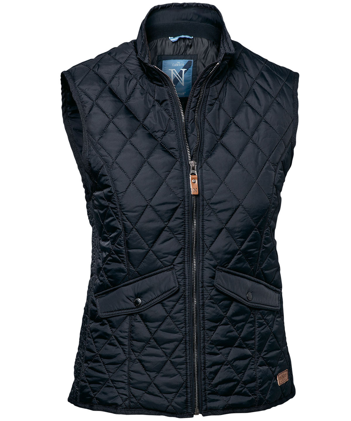 Personalised Gilets - Navy Nimbus Women’s Camden – diamond quilted gilet