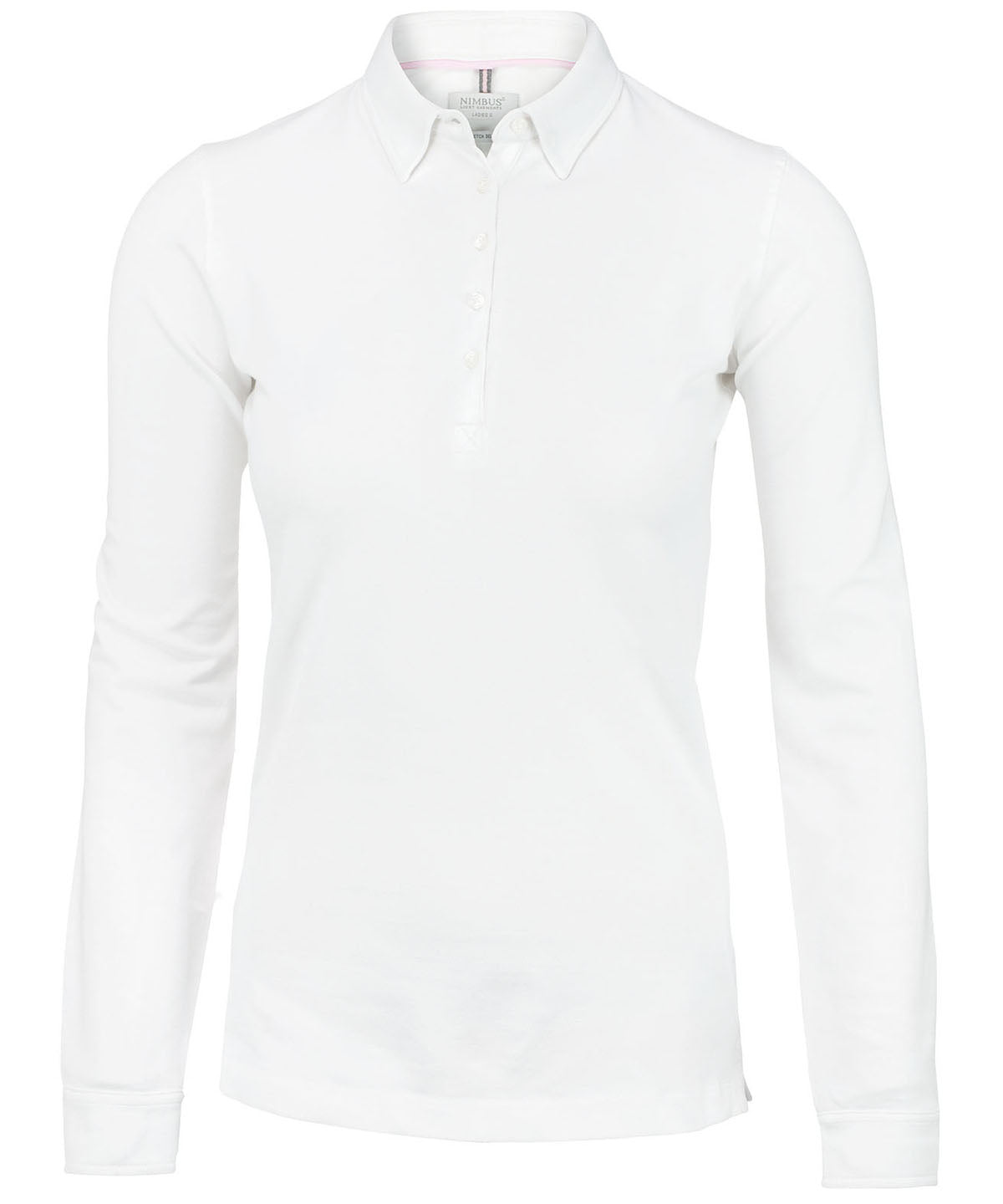 Personalised Polo Shirts - Black Nimbus Women’s Carlington – deluxe long sleeve polo