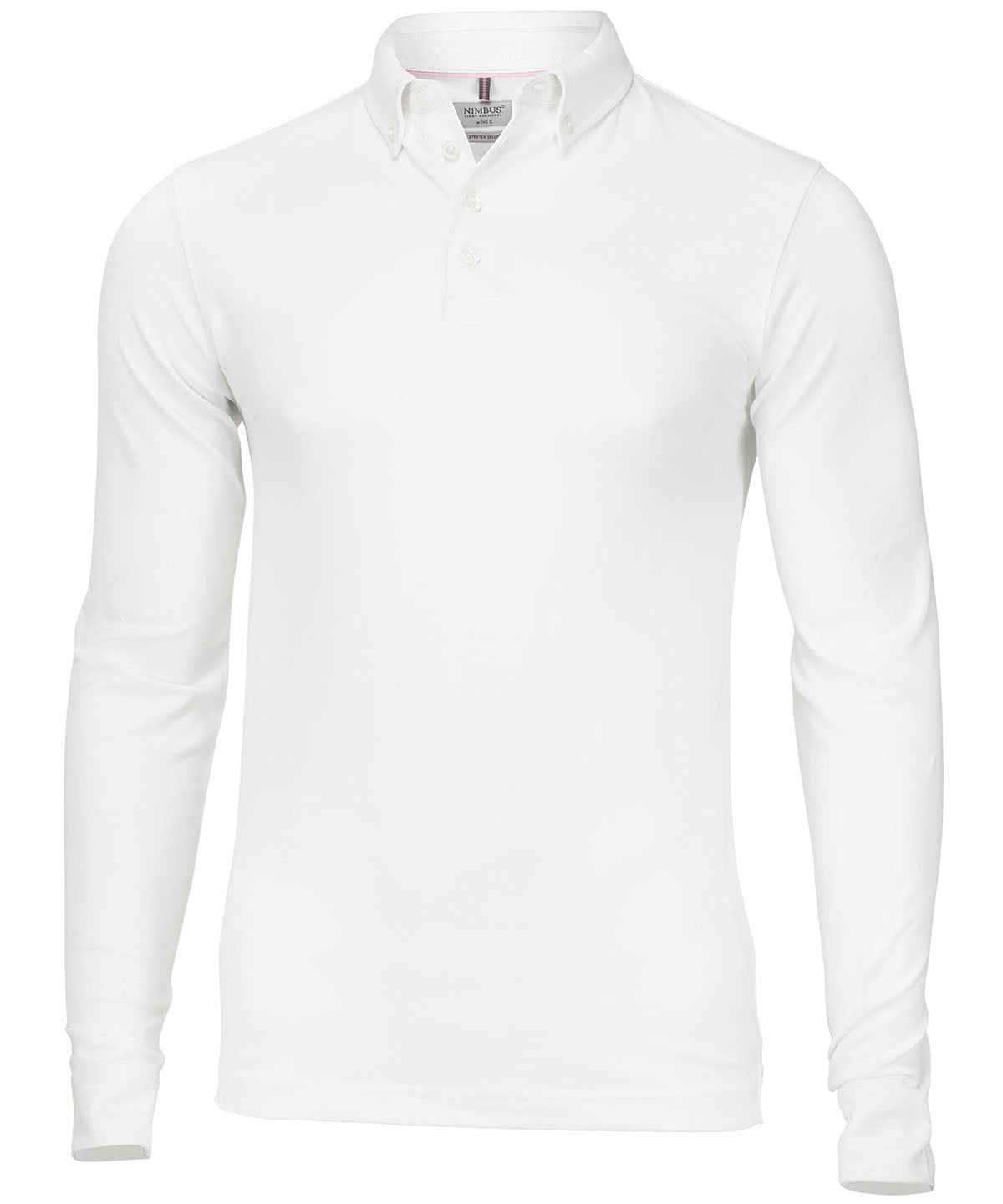 Personalised Polo Shirts - Black Nimbus Carlington – deluxe long sleeve polo