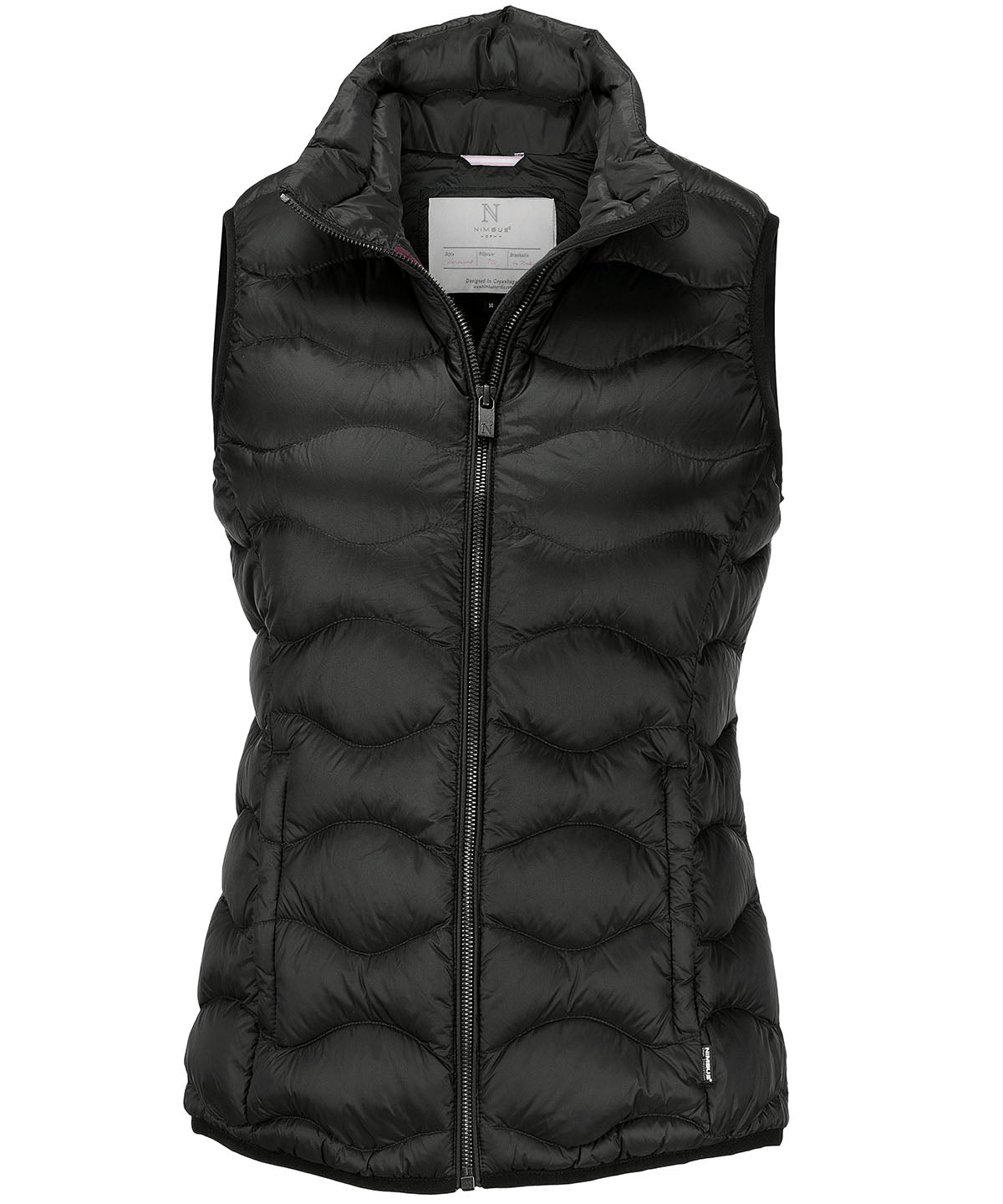 Personalised Gilets - Black Nimbus Women’s Vermont – versatile down gilet