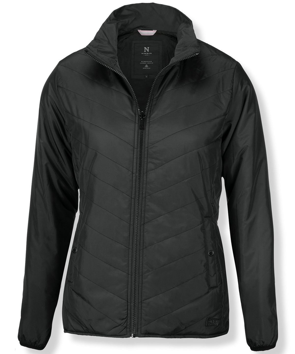 Personalised Jackets - Dark Grey Nimbus Women’s Kendrick – fashionable quilted jacket