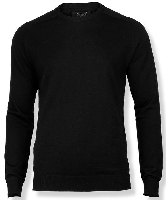 Personalised Knitted Jumpers - Black Nimbus Richmond – elegant merino blend