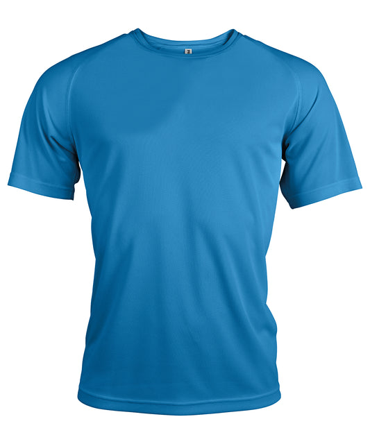 Personalised T-Shirts - Turquoise Kariban Proact Men's short-sleeved sports T-shirt