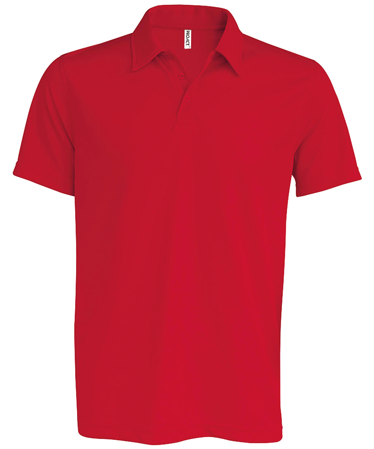 Personalised Polo Shirts - Black Kariban Proact Men's short-sleeved polo shirt