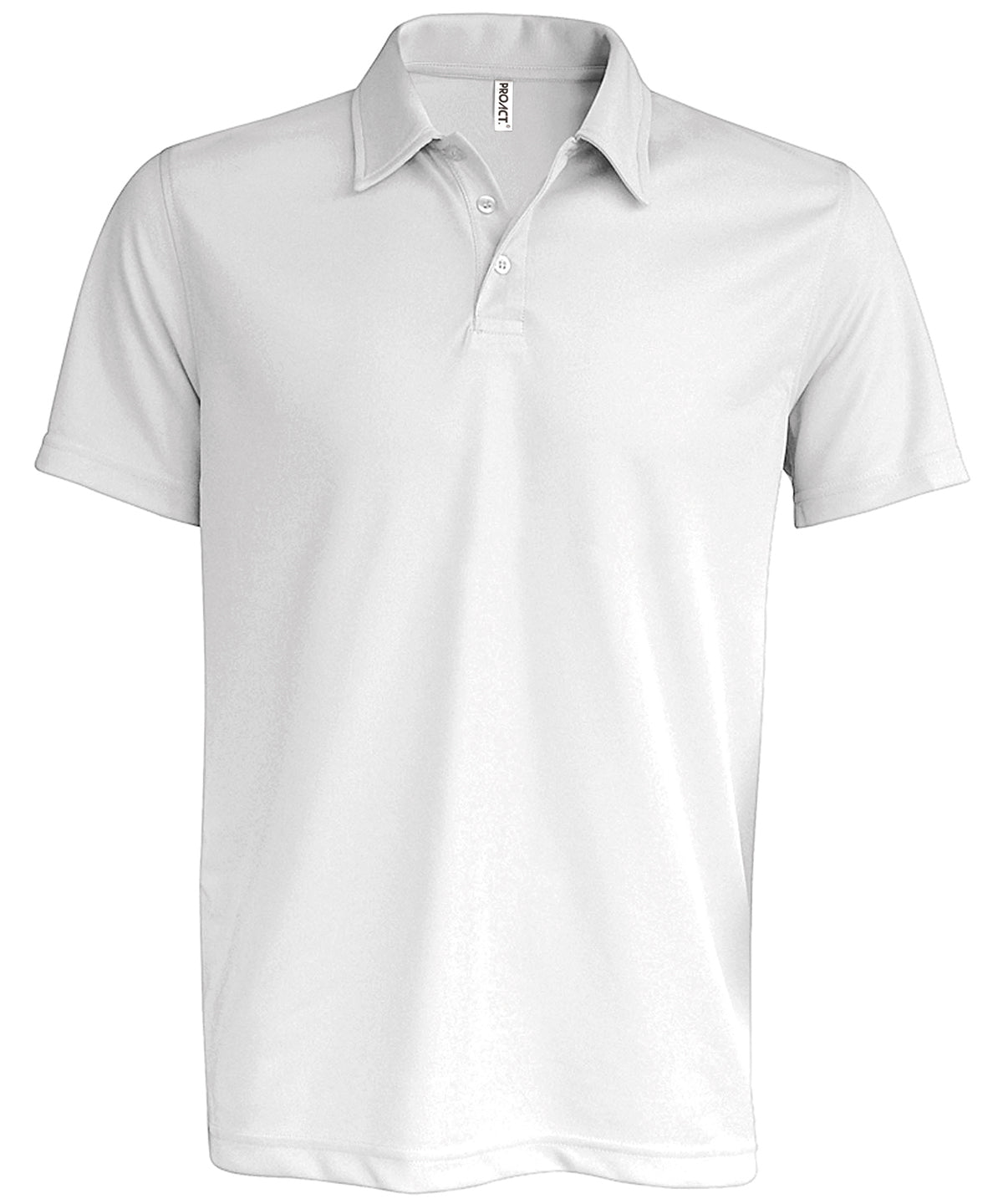Personalised Polo Shirts - Black Kariban Proact Men's short-sleeved polo shirt