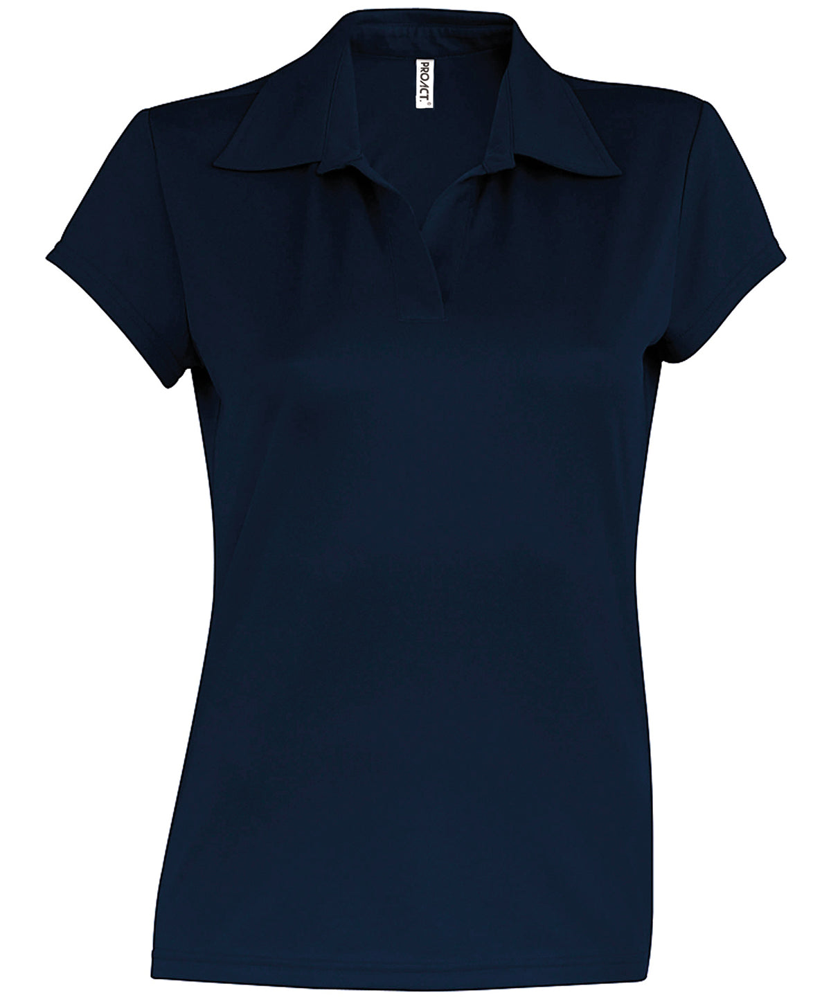 Personalised Polo Shirts - Black Kariban Proact Ladies' short-sleeved polo shirt