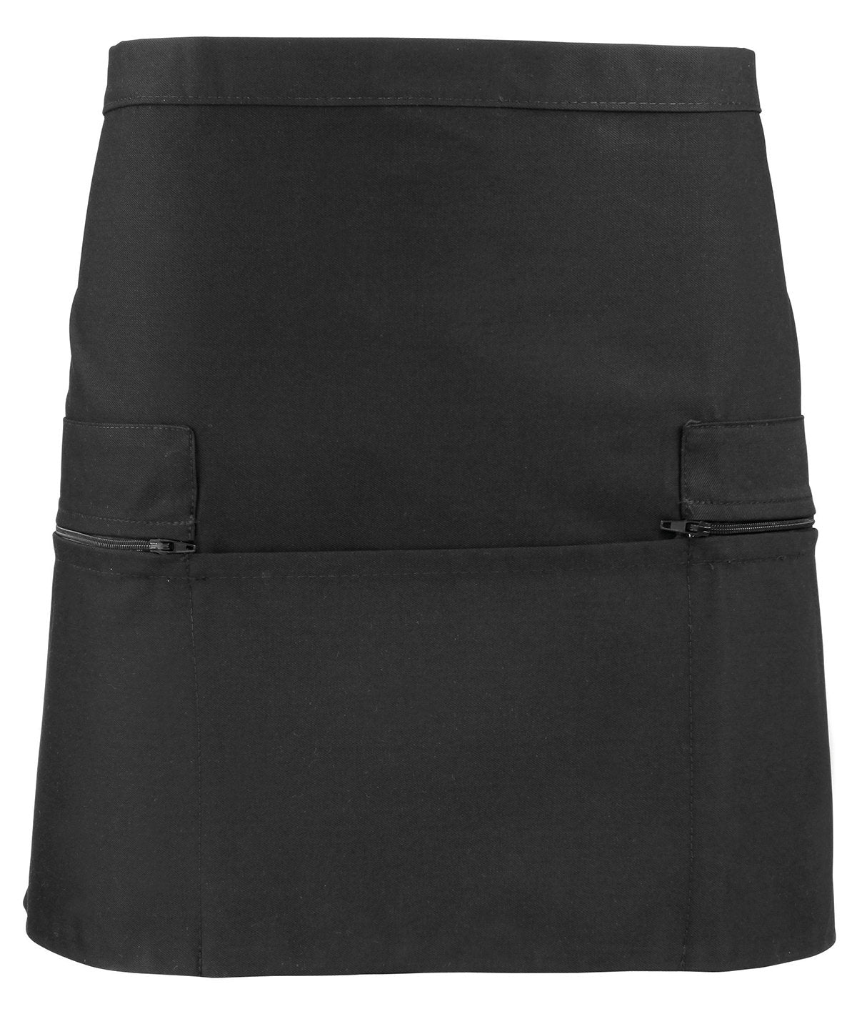 Personalised Aprons - Black Premier Waist apron