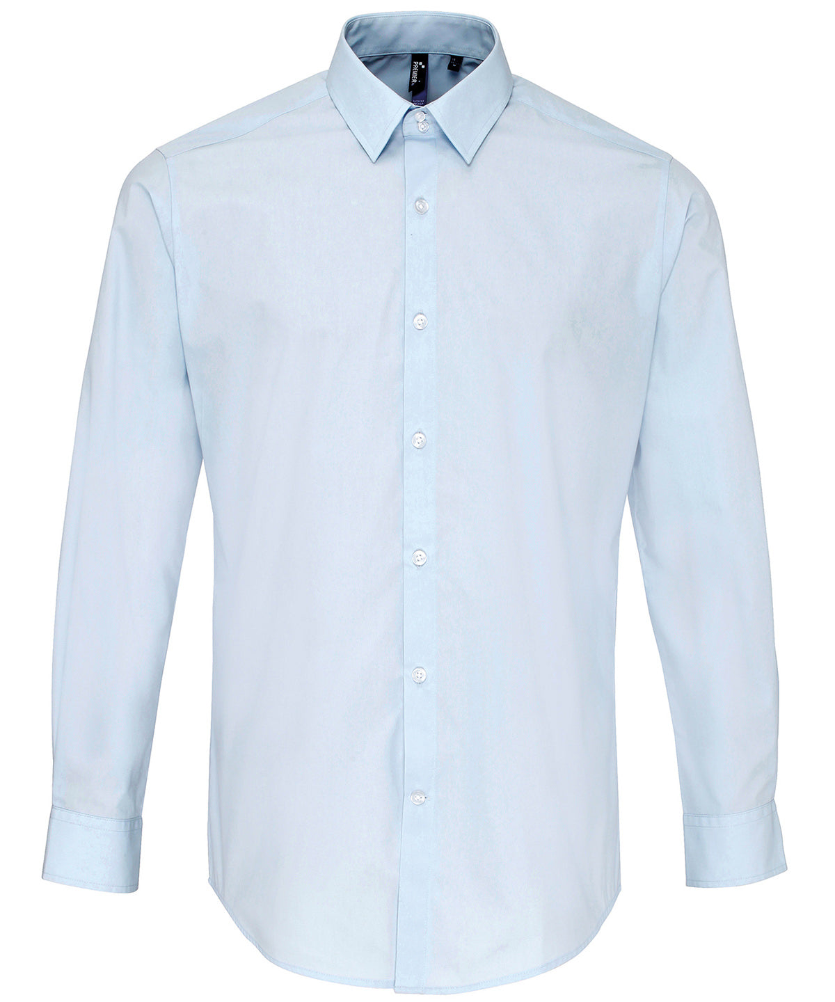 Personalised Shirts - Black Premier Supreme poplin long sleeve shirt
