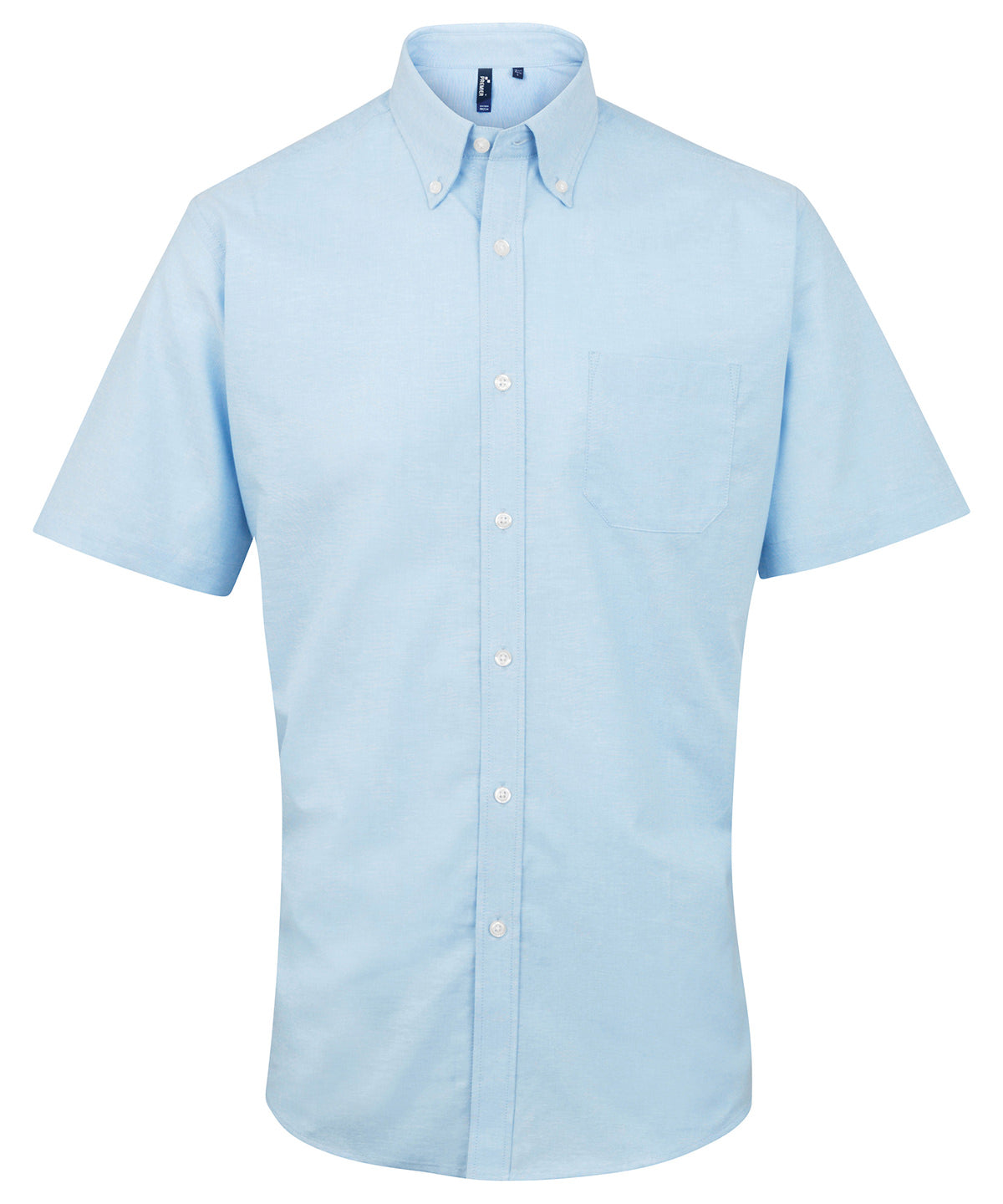 Personalised Shirts - Black Premier Signature Oxford short sleeve shirt