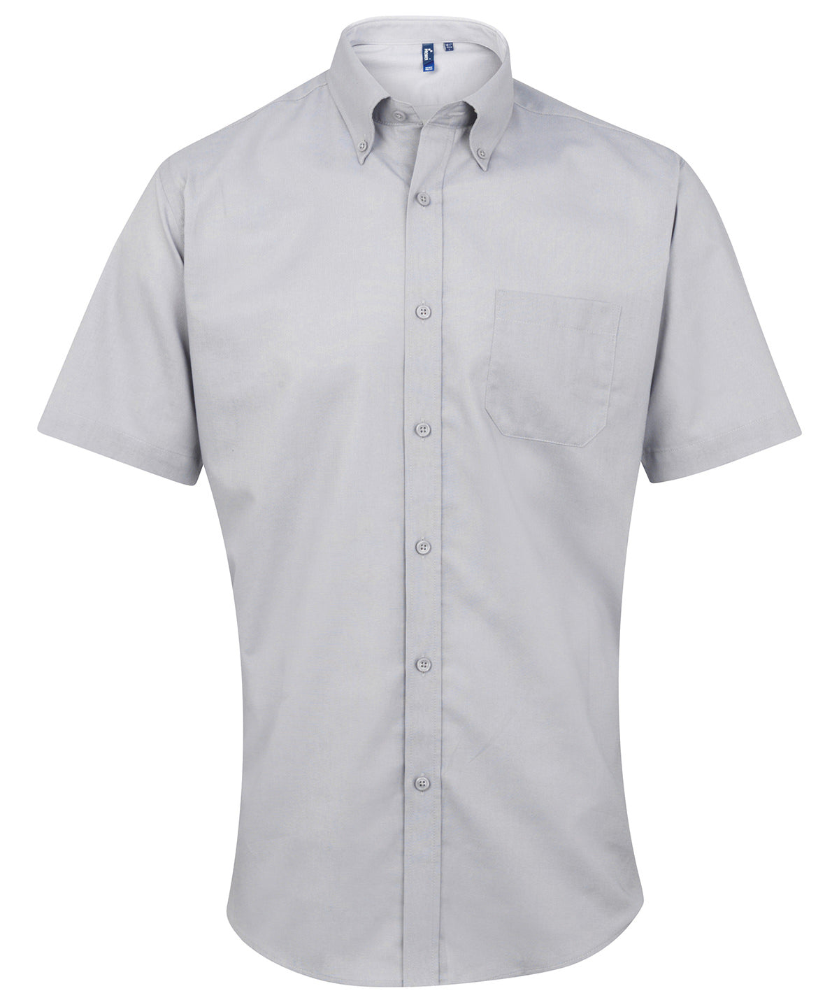 Personalised Shirts - Black Premier Signature Oxford short sleeve shirt