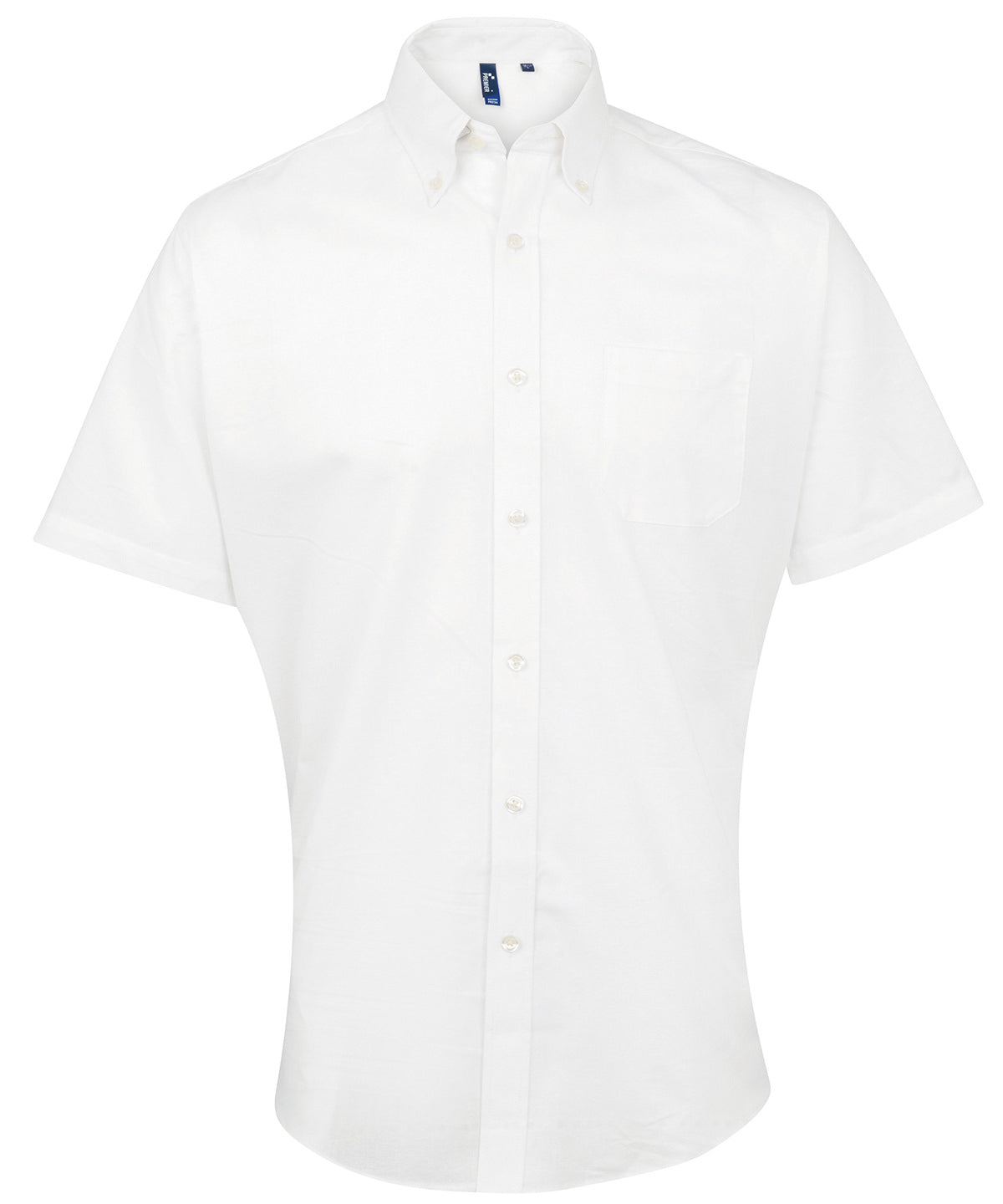 Personalised Shirts - Black Premier Signature Oxford short sleeve shirt